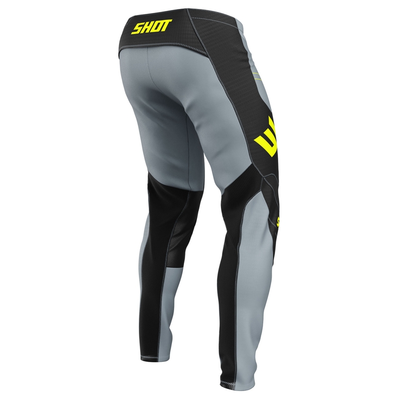 Motokroso kelnės Shot Contact Shield fluo yellow