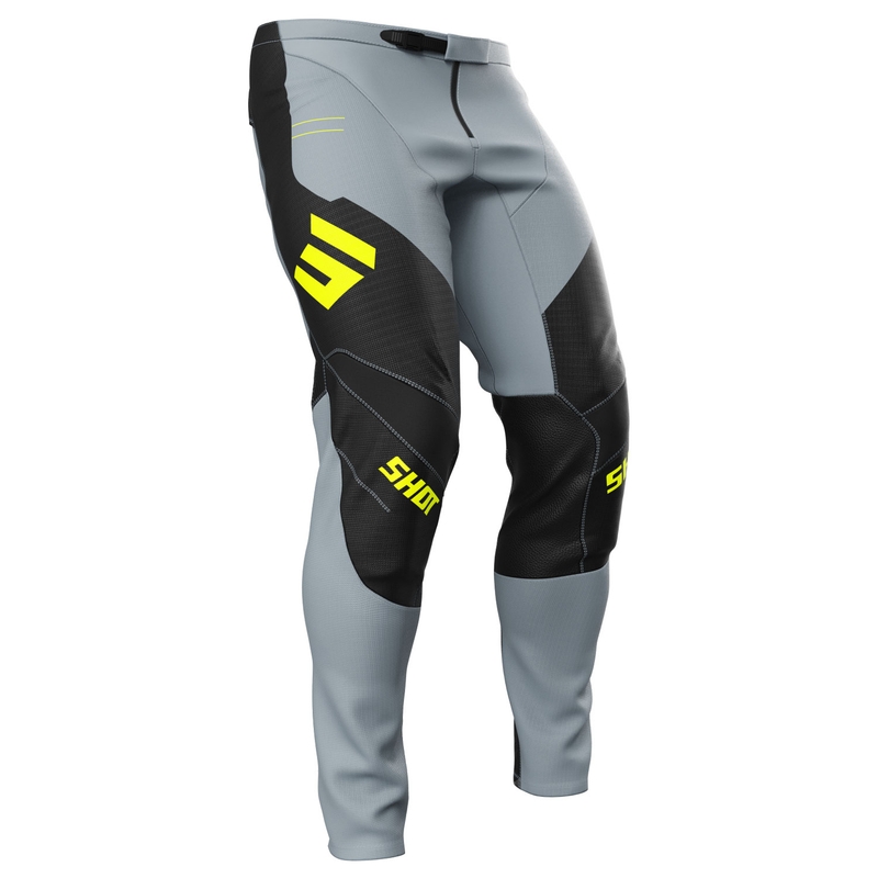 Motokroso kelnės Shot Contact Shield fluo yellow