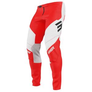 Motokroso kelnės Shot Contact Shield red