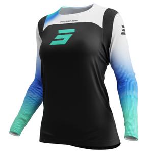 Moteriški motokroso marškinėliai Shot Contact Hera blue