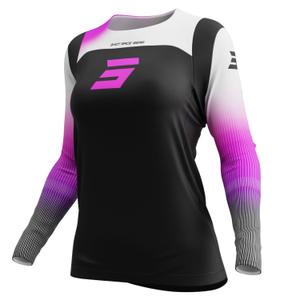 Moteriški motokroso marškinėliai Shot Contact Hera rožinės spalvos