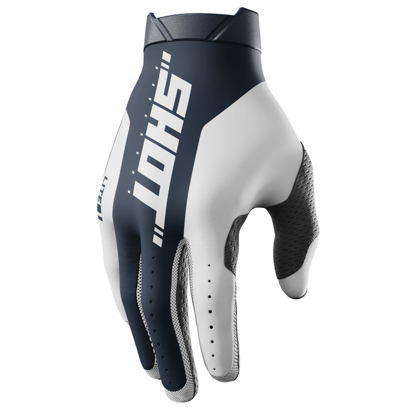 Motokroso pirštinės Shot Lite Pro blue