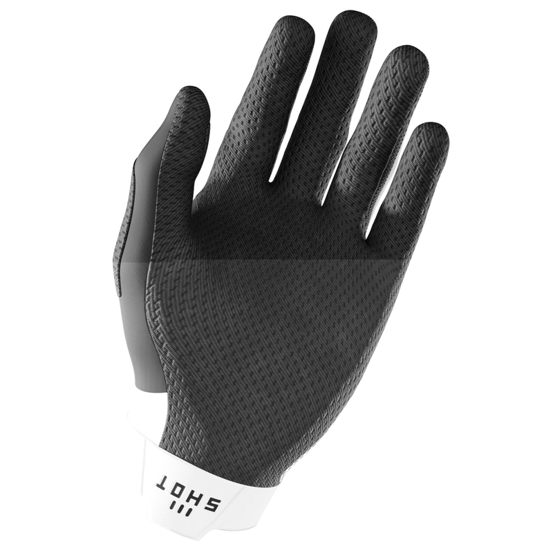 Motokroso pirštinės Shot Lite Pro white
