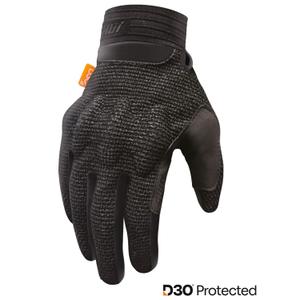 Motokroso pirštinės Shot Guard D3O® juodos