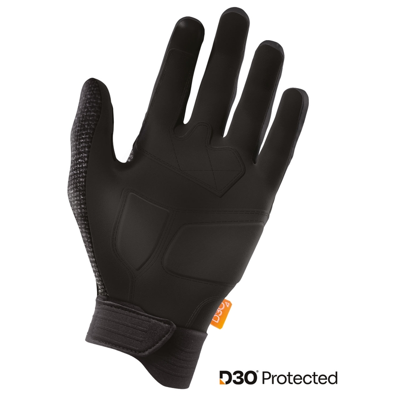 Motokroso pirštinės Shot Guard D3O® juodos