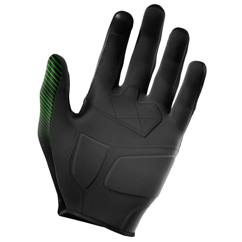 Motokroso pirštinės Shot Drift Rim Green