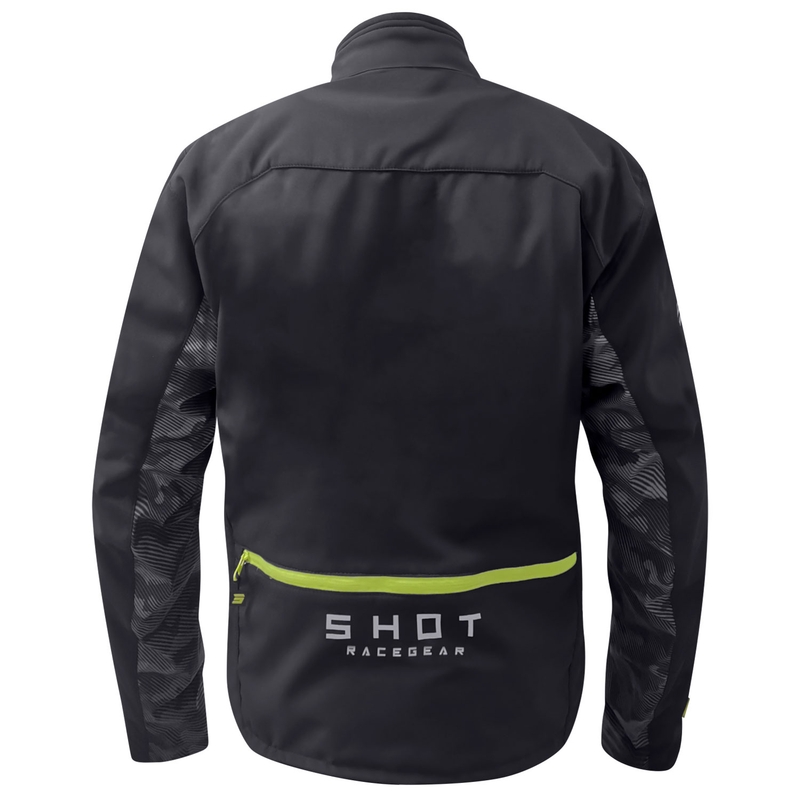 Motociklininko striukė Shot Climatic black-fluo yellow