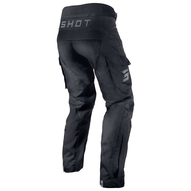 Shot Racetech juodos motociklininko kelnės