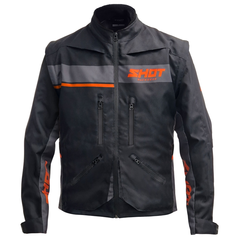 Motociklininko striukė Shot Contact Assault 2.0 black-orange
