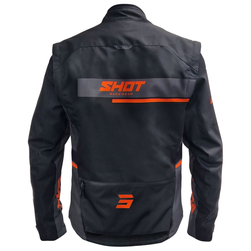 Motociklininko striukė Shot Contact Assault 2.0 black-orange