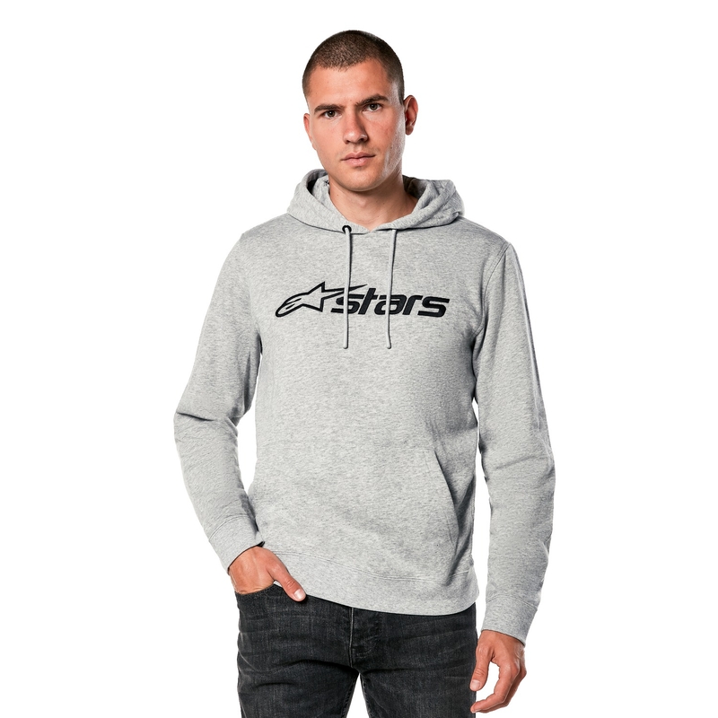 Alpinestars Blaze 2.0 pilkai juodas džemperis su gobtuvu