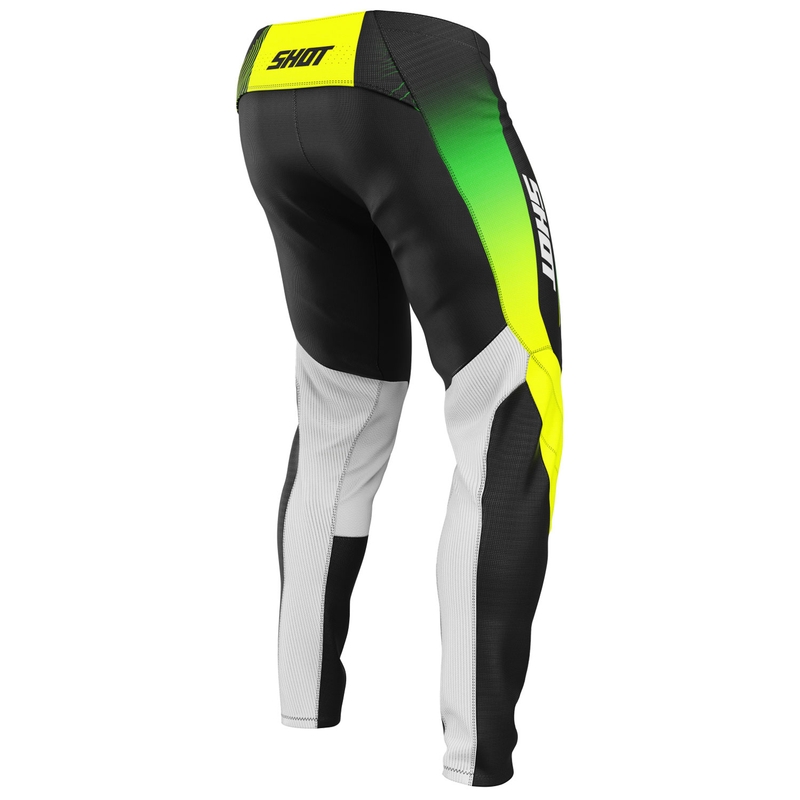 Vaikiškos motokroso kelnės Shot Contact Apex fluo yellow