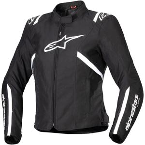 "Alpinestars" moterų "Stella T-SPS 2" neperšlampama juodai balta motociklininko striukė
