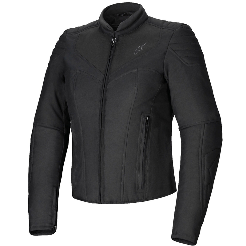 "Alpinestars" moterų "Stella Isla" vandeniui atspari juoda motociklininko striukė