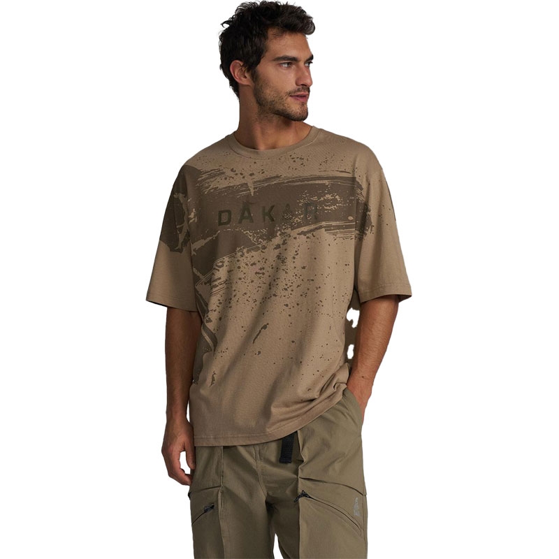 Marškinėliai DAKAR OV 0724 camo beige