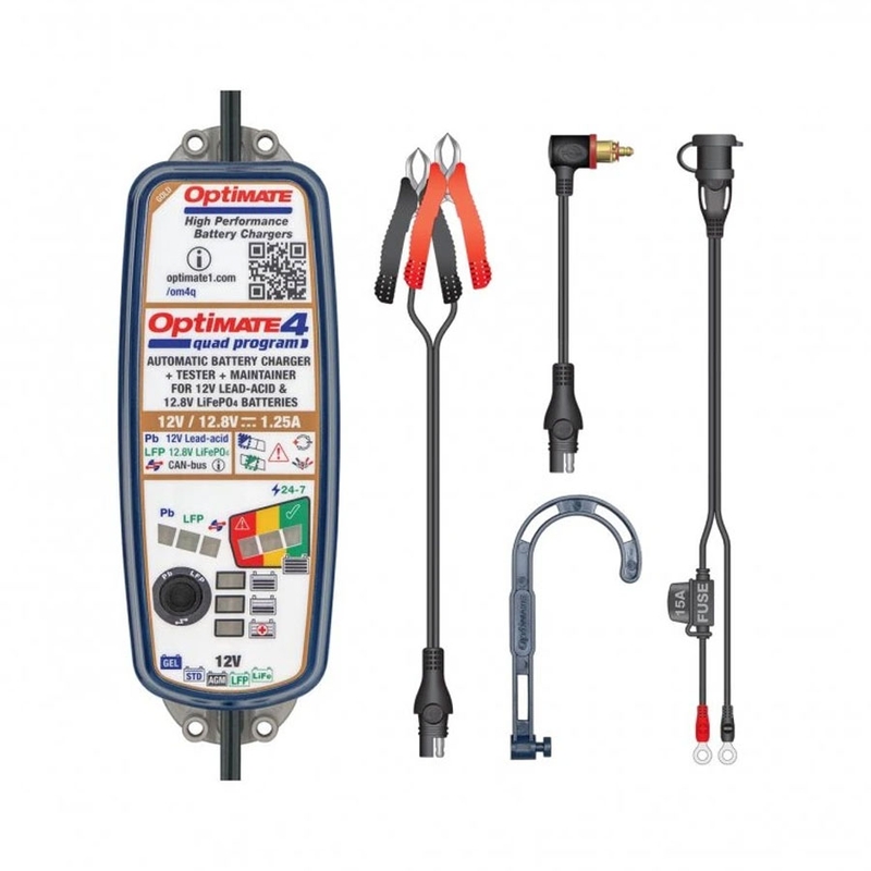 Akumuliatoriaus įkroviklis OPTIMATE 4 QUAD TM630-PR