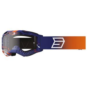 Vaikiški motokroso akiniai Shot Rocket Kid 2.0 drop orange with clear plexi