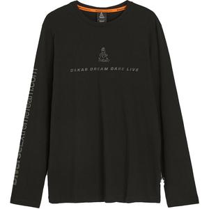 Marškinėliai DAKAR LG 0124 juodi