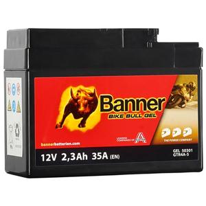 Gelinis akumuliatorius Banner Bike Bull GEL 503 01/BGTR4A-S - GTR4A-S 12V, 2.3Ah, 35A