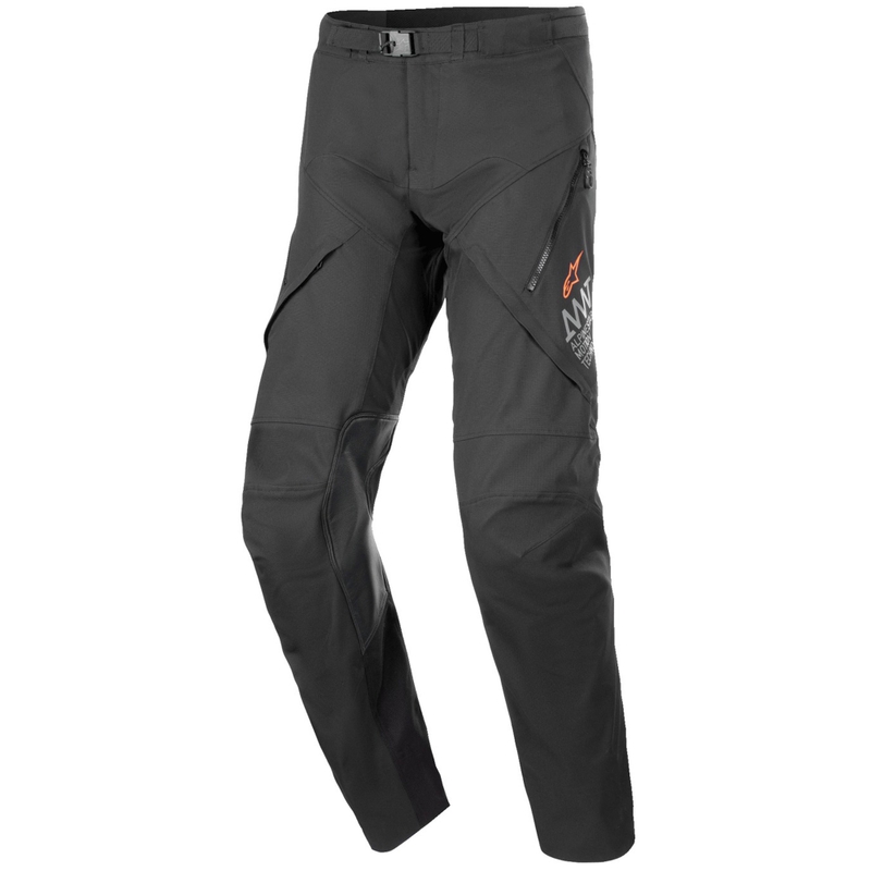 Alpinestars AMT-8 Stretch Drystar XF sutrumpintos motociklininko kelnės Black