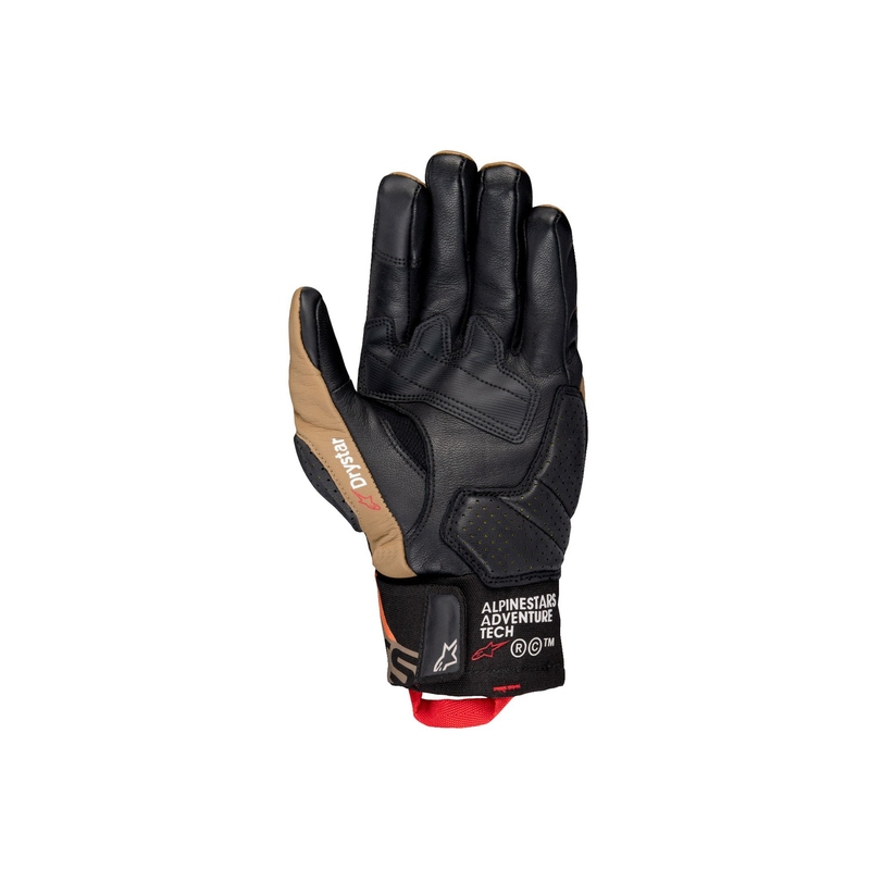 "Alpinestars Belize 3 Drystar" juodos ir rudos motociklininko pirštinės