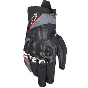 Alpinestars Corozal 3 Drystar Black-Grey-Fluo Red motociklininko pirštinės
