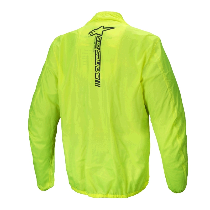Alpinestars Hurricane Rain 2 fluo geltonos spalvos neperšlampama striukė