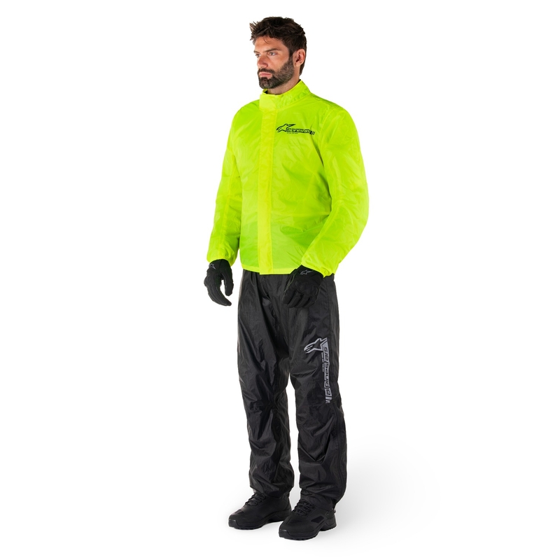Alpinestars Hurricane Rain 2 fluo geltonos spalvos neperšlampama striukė