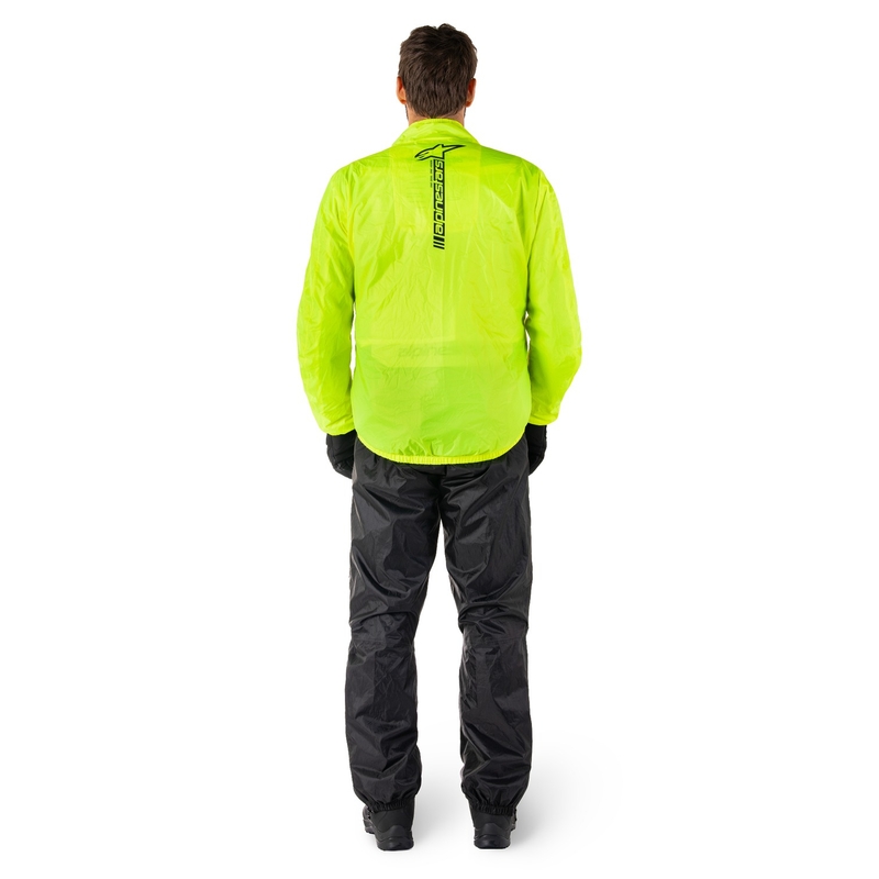 Alpinestars Hurricane Rain 2 fluo geltonos spalvos neperšlampama striukė