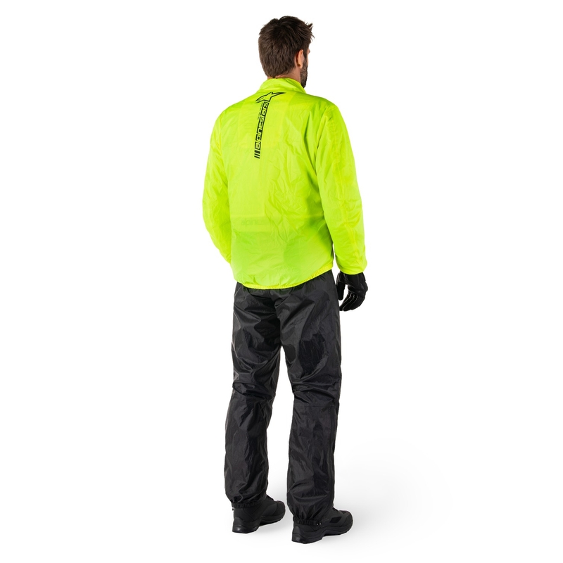 Alpinestars Hurricane Rain 2 fluo geltonos spalvos neperšlampama striukė
