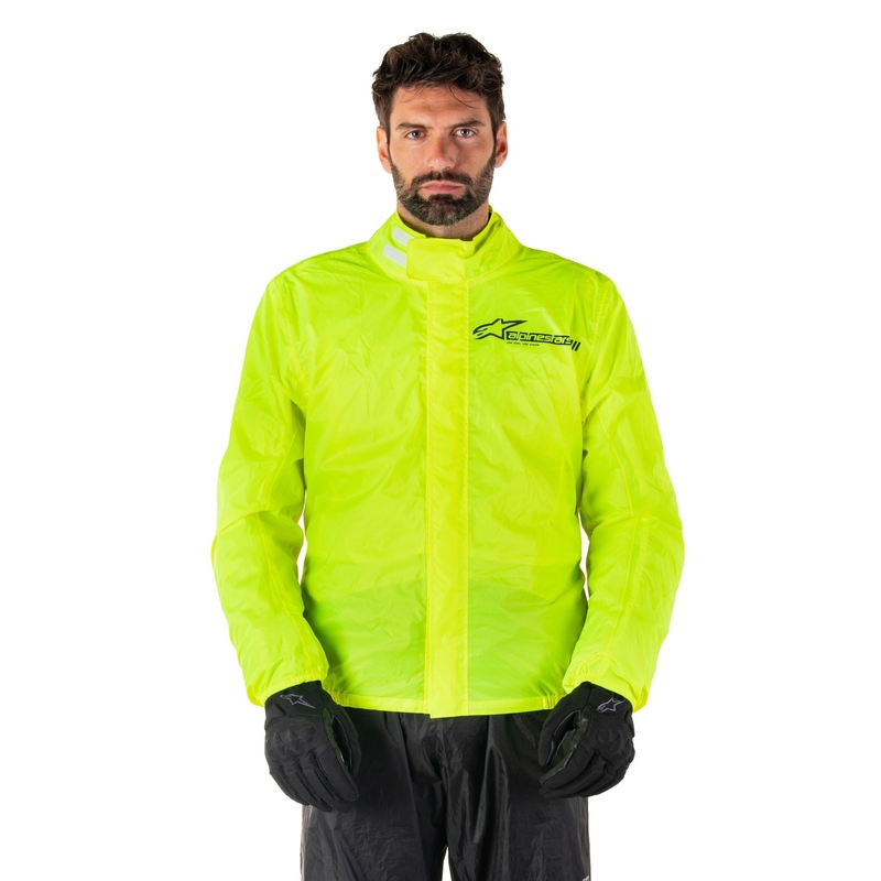 Alpinestars Hurricane Rain 2 fluo geltonos spalvos neperšlampama striukė