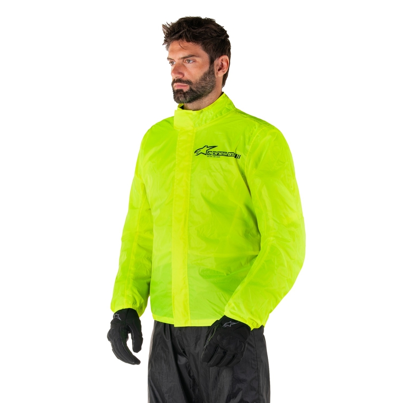 Alpinestars Hurricane Rain 2 fluo geltonos spalvos neperšlampama striukė
