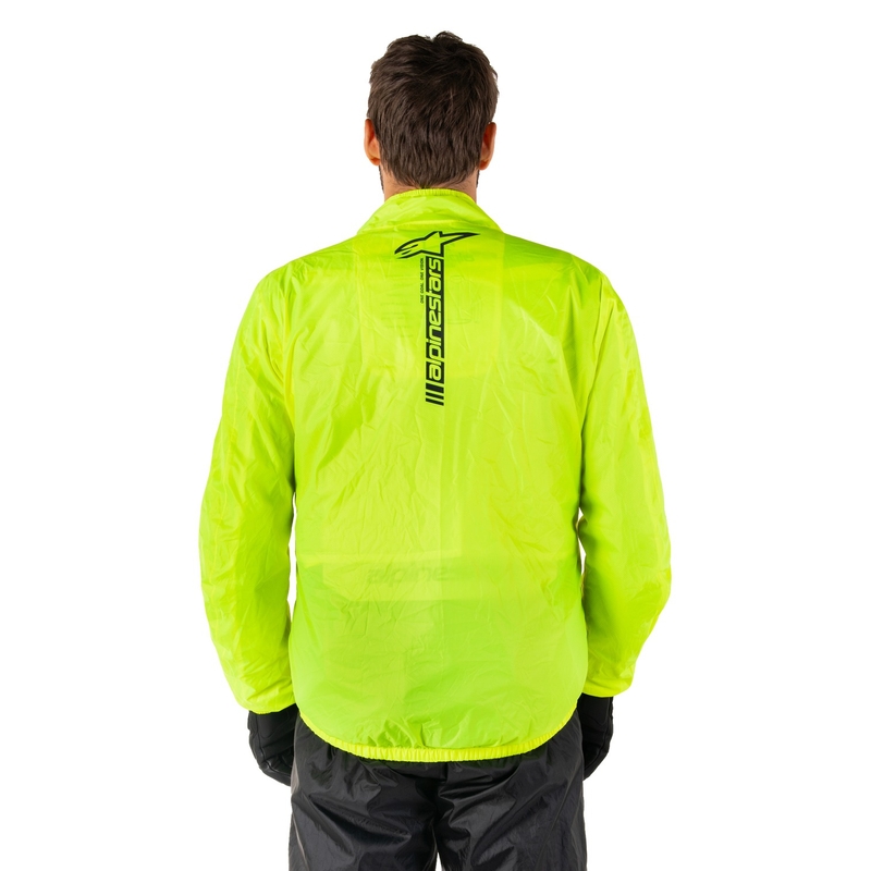 Alpinestars Hurricane Rain 2 fluo geltonos spalvos neperšlampama striukė