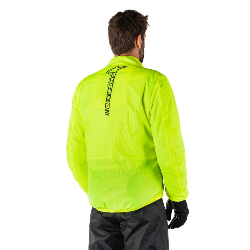 Alpinestars Hurricane Rain 2 fluo geltonos spalvos neperšlampama striukė