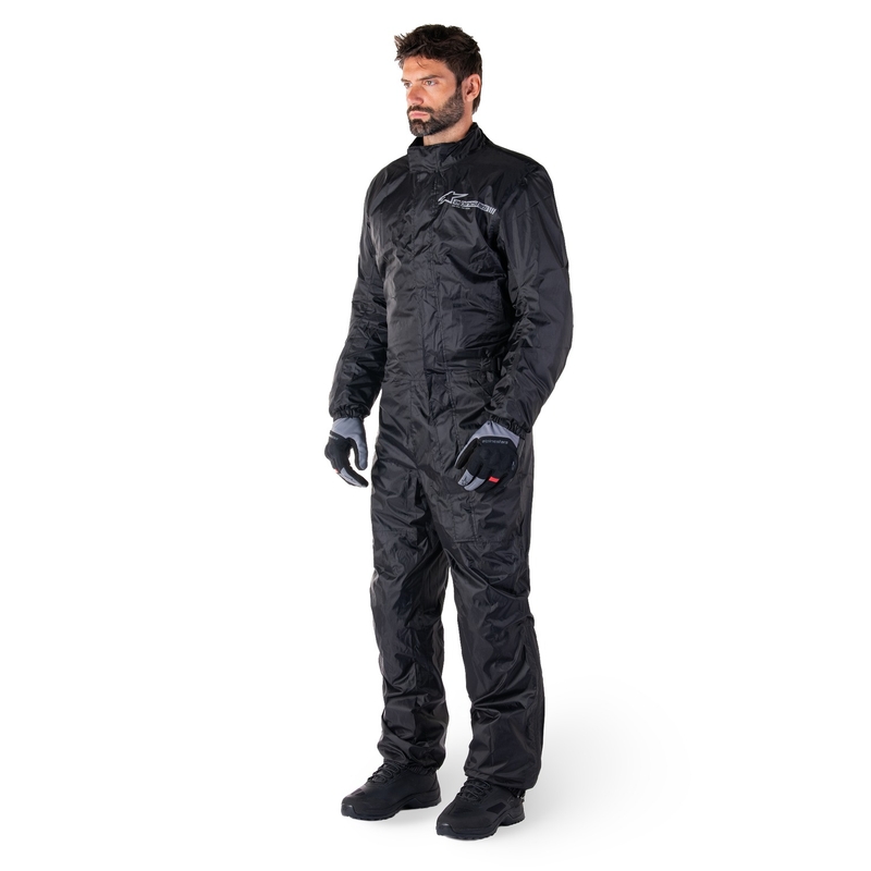 Alpinestars Hurricane Rain 2 neperšlampamas kostiumas juodas