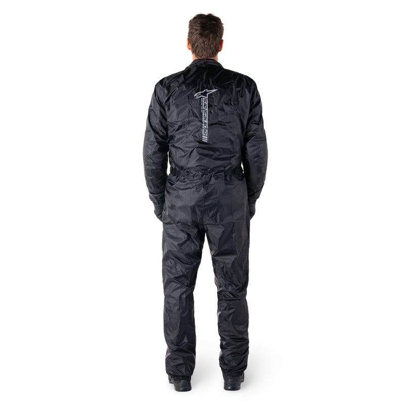 Alpinestars Hurricane Rain 2 neperšlampamas kostiumas juodas