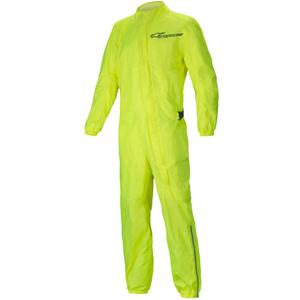 Alpinestars Hurricane Rain 2 fluoro geltonos spalvos neperšlampamas kostiumas