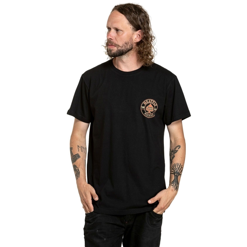 Marškinėliai Meatfly Born To Ride black