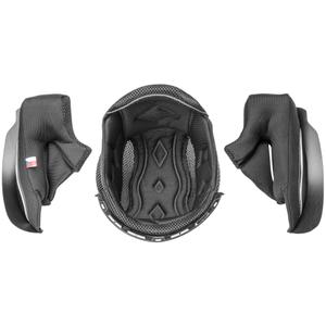 "Cassida Integral 3.0" šalmas ir kepurė juodos spalvos