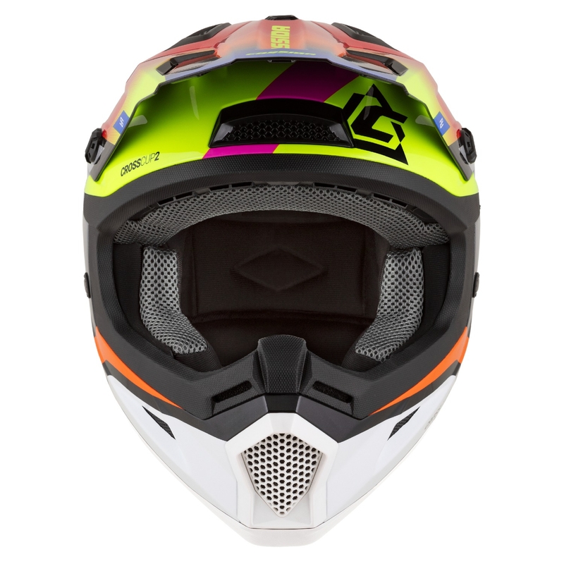 Motociklų motokroso šalmas Cassida Cross Cup 2 Napa pearl multicolor