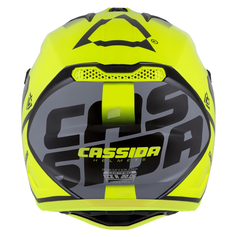 Cassida Cross Cup 2 Napa fluo geltona-juoda-pilka perlamutrinė