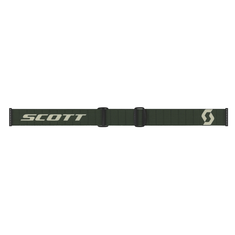 Motokroso akiniai SCOTT Fury LS chaki spalvos su pilku stiklu