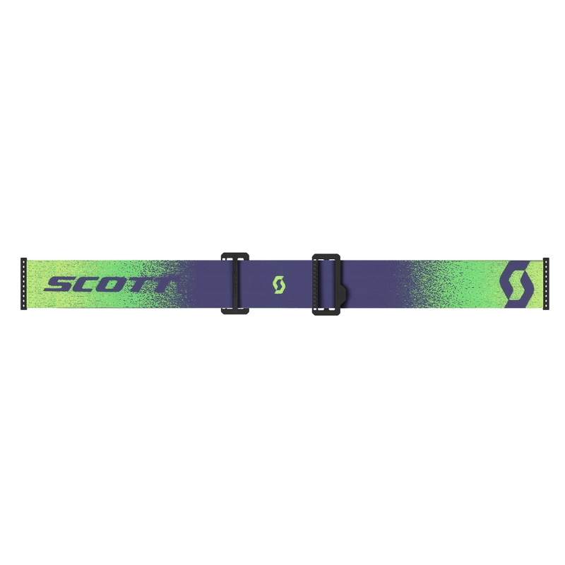 Motokroso akiniai SCOTT Prospect 2.0 AMP violetiniai-fluo geltoni su rausvu stiklu