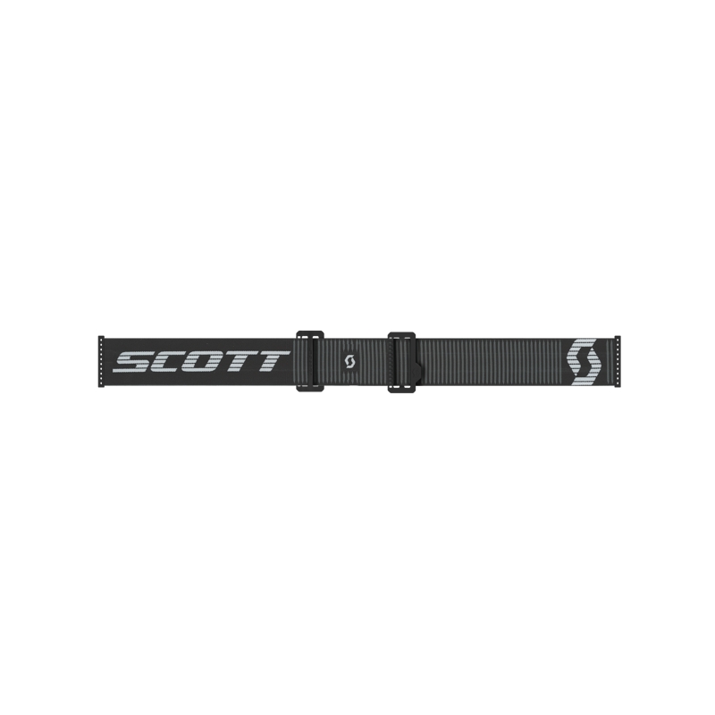 Motokroso akiniai SCOTT Prospect 2.0 juodai balti su žaliais veidrodiniais lęšiais