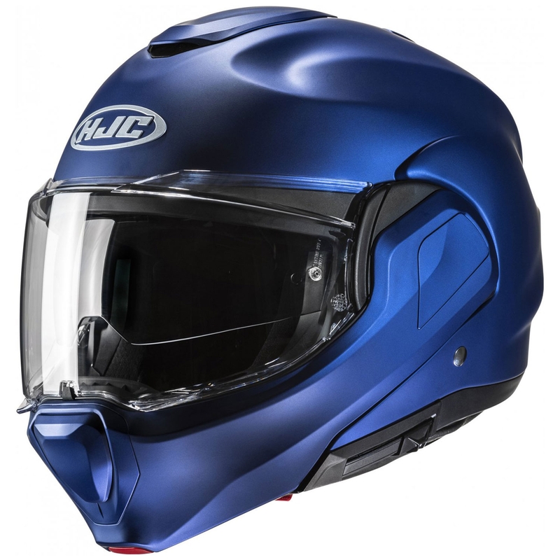 HJC F100 Solid Semi Metallic Blue sulankstomas motociklininko šalmas