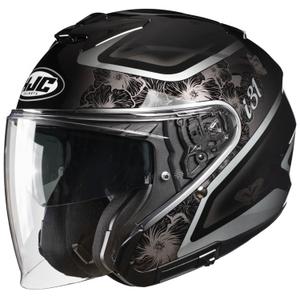 Atviras motociklininko šalmas HJC i31 Iona MC5 juodai pilkas