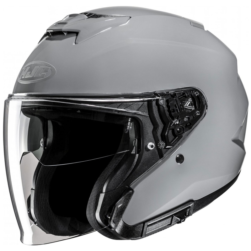 Atviras motociklininko šalmas HJC i31 Solid grey