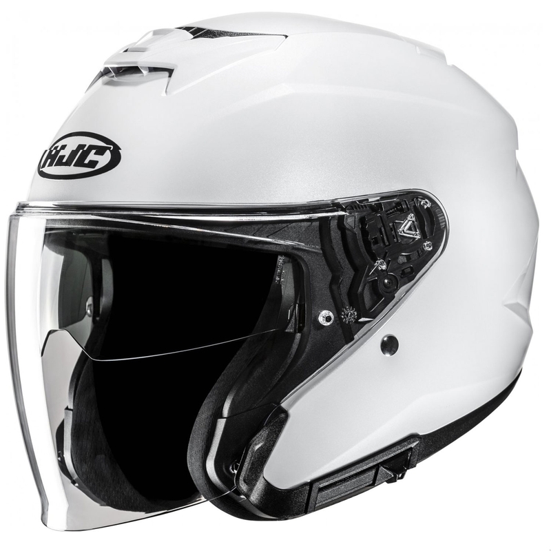 "HJC i31 Solid Open" motociklininko šalmas "Pearl White
