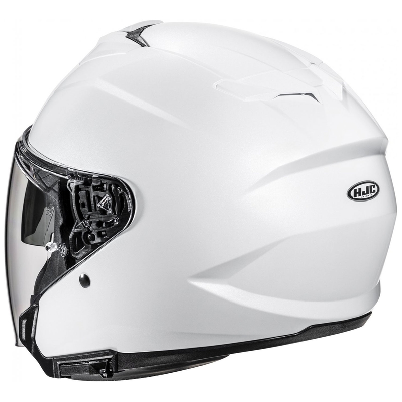 "HJC i31 Solid Open" motociklininko šalmas "Pearl White