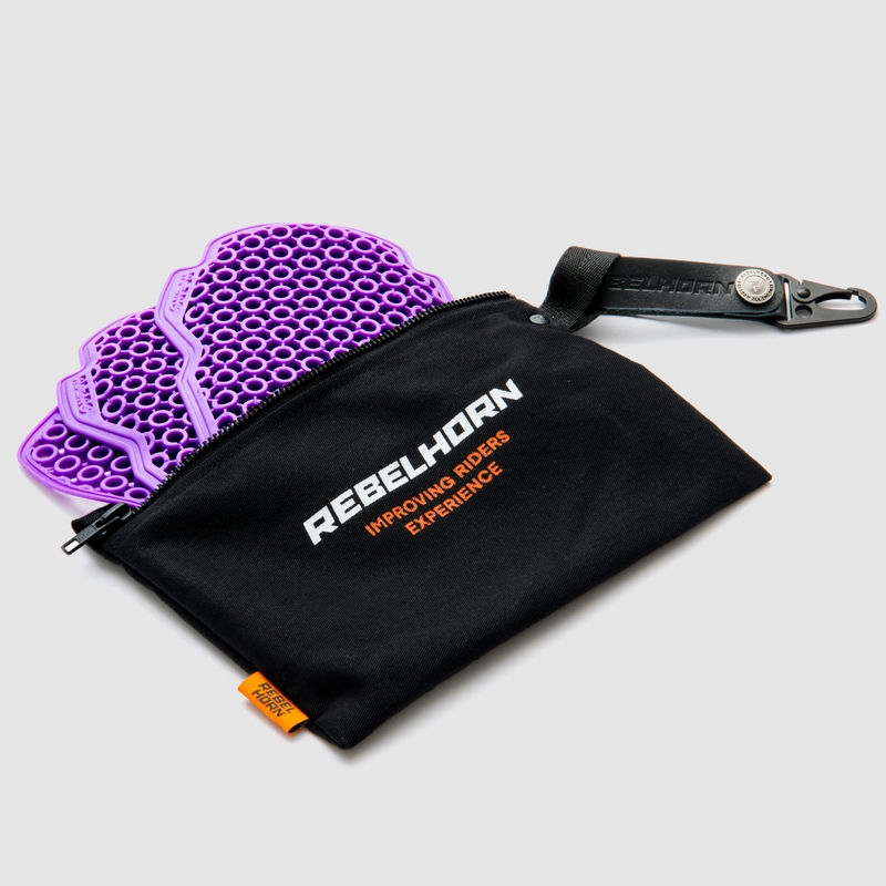 Rebelhorn Vandal Mono Washed Black motociklininkų džinsai